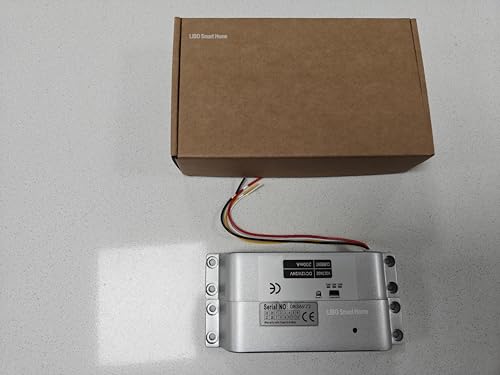 Electric Drop Bolt Lock DC 12V Fail Safe NC Mode Electronic Door Lock for Access Control Security System with Time Delay