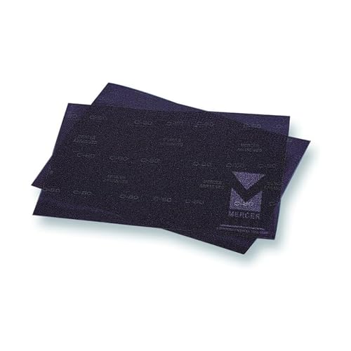 Mercer Industries 449128080 12" x 18" Floor Sanding Screen Sheets, 80 Grit (10 pack) - color: Screen Sheets, style: 80 Grit
