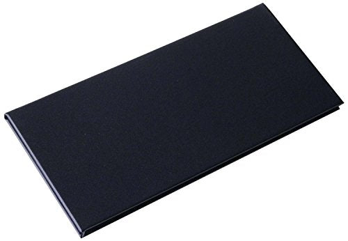 5 pcs of Restaurant Wine Menu Covers Holders 4.75" X 11" Inches, Double View,Sold By Box,with Clear PVC Sheets for Paper Protection