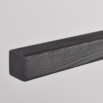 YISDESIGN 71" Black Linear Pendant Light Wooden Led Linear Pendant Light Fixtures Ceiling Hanging Dimmable Pendant Lights for Dining Room Kitchen Island Pool Table Lights Black Wood Finish - color: Black, size: 71in