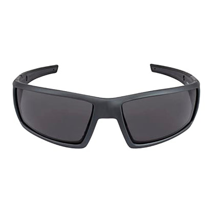 Crossfire Safety Glasses - color: Aluminum Gray / Smoke