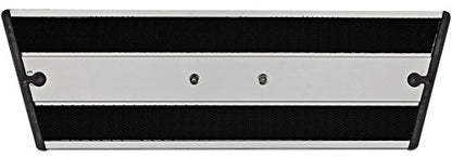 CleanAide Flat Mop Plate Frame for 10" Microfiber Pads, Commercial-Grade Aluminum with 360° Swivel, Hook and Loop Fastening, Lightweight and Durable, Gray, 10" Frame, 10 Inches - size: 10
