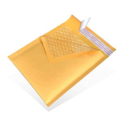 250#00 5x10 Kraft Paper Bubble Padded Envelopes Mailers Case 5"x10"