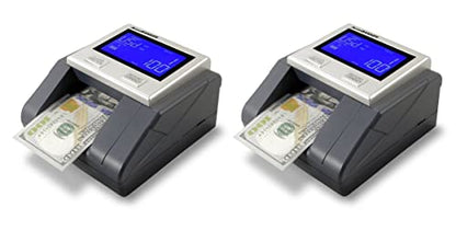AccuBANKER D585 Multi Scanix Counterfeit Detector, USD EUR GBP, 2 Pack