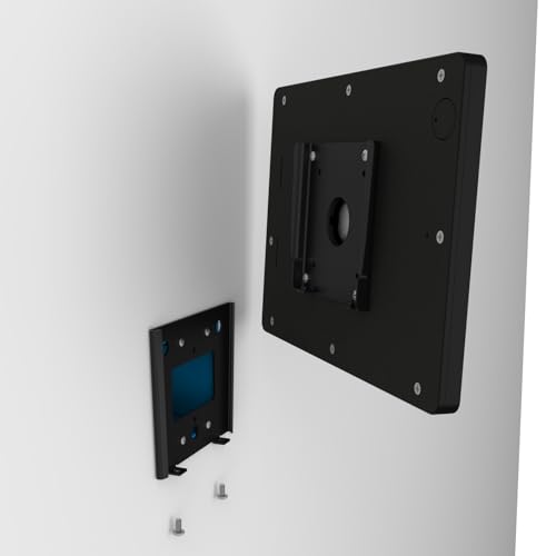 VidaMount Black Enclosure and Fixed VESA Slim Wall Mount [Bundle] Compatible with iPad 10.2" (7th, 8th & 9th Gen) - color: Black, size: iPad 10.2" (7th, 8th & 9th Gen)