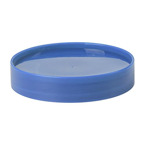 Restaurantware Plastic Storage Container Bottle, Quick Pour, 1 qt - color: Blue, size: 32 Ounces