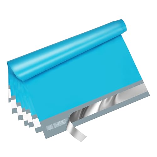 Poly Mailer 10x13 Inch 100Pcs, Shipping Bags for Clothing, Blue - color: Blue, size: 10x13 Inch 100Pcs
