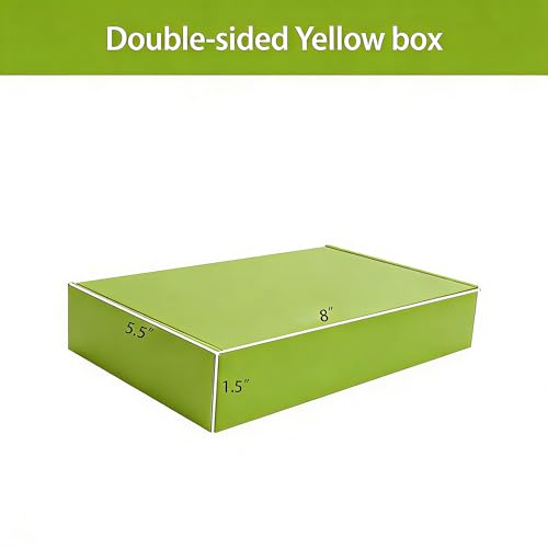 KAXILU Green Tea Cardboard Boxes Shipping Packaging Boxs 20pcs Shipping Boxs Suitable E-Commerce Packaging Small L8xW5.5xH1.5 inch - color: Green Tea-2, size: Small-L8xW5.5xH1.5 inch
