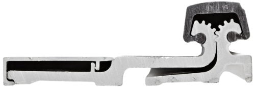 Pemko - CFS83 Aluminum Full Surface Continuous Geared Hinge, Clear Anodized, 2-7/8"W x 83"L x 15/16"H