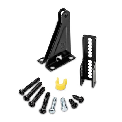 Ideal Security 9700 Heavy Pneumatic Touch & Hold Storm and Screen Door Closer for Wood, Aluminum, and Vinyl Doors, Silent and Smooth Closing, 11.5", Black - style: Black