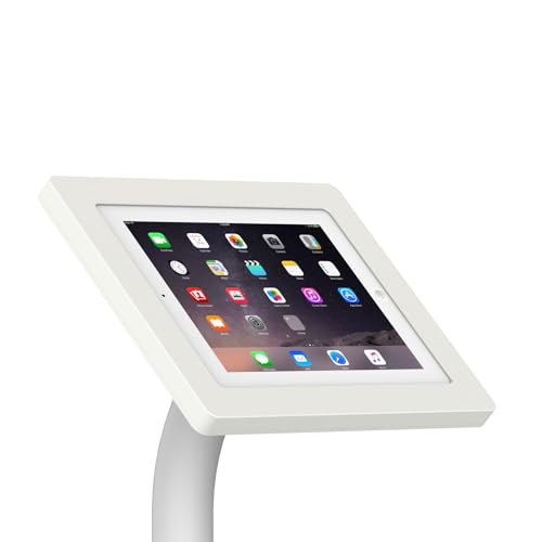 VidaMount White Enclosure and Floor Stand [Bundle] Compatible with iPad 2/3/4 - color: White, size: iPad 2/3/4
