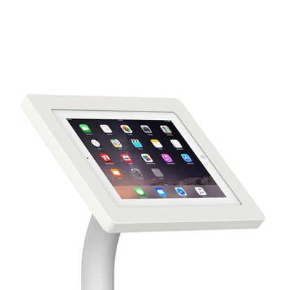 VidaMount White Enclosure and Floor Stand [Bundle] Compatible with iPad 2/3/4 - color: White, size: iPad 2/3/4