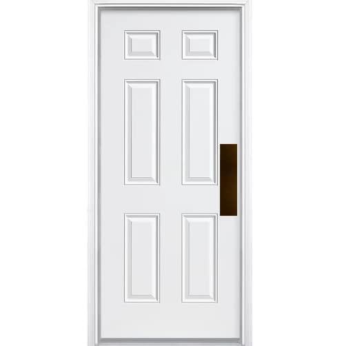 Deck the Door Decor | Door Push Plate - Screw Mount - Multiple Sizes & Finishes (Oil Rubbed Bronze, 4 x 16) - color: Oil Rubbed Bronze, size: 4 x 16"