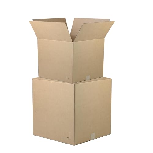 The Boxery 13"x10"x8" Corrugated Cardboard Boxes 25-Pack - size: 13 x 10 x 8"
