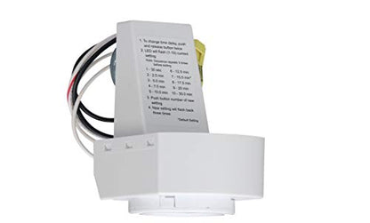Lithonia Lighting IBE 18LM MVOLT 50K LED Linear High Bay, 5000k, 107 watts,Daylight & Sensor Switch MSX12 M4 360 Degree Multiple Fixture Mount Occupancy Sensor, White