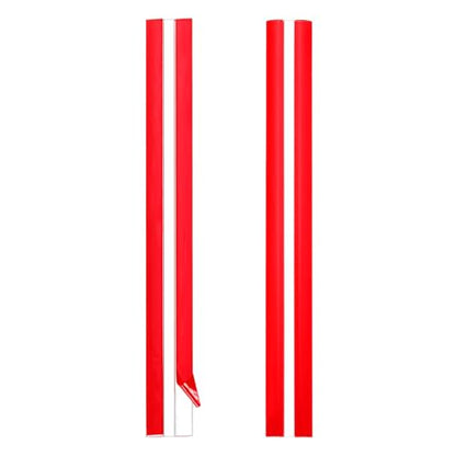 uxcell 2pcs Acrylic Flexible Hinges 300x35mm Invisible Living Hinge 360° - size: 300x35mm