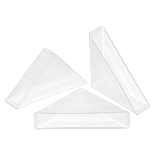 uxcell 20Pcs Plastic Corner Protectors 9x50mm Right Angle Shape Glass Corner Guards Cushion for Corner Protection of Glass, Mirror, Tile, White - color: White, size: 9x50mm