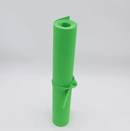 OISAKLD Light Green EVA Foam 2mm-10mm 13.7"×39" Craft Foam Sheet 74 kg/m³ Foam Cosplay for Craft Model Cosplay 2mm - color: Light Green, size: 2mm -Thickness