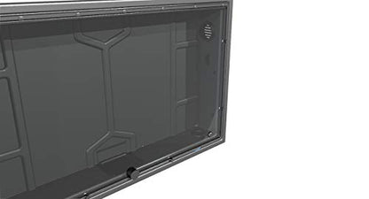 The TV Shield Outdoor TV Cover 43 Inch Weatherproof + Fan (Fits 36-43" TVs) - color: With Cooling Fan, size: 36-43"
