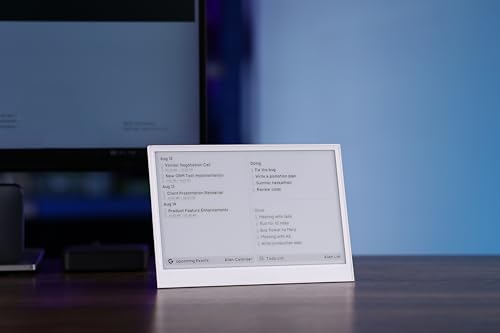reTerminal E1001 7.5″ Monochrome ePaper Display, ESP32-S3 IoT Terminal with 3-Month Battery Life, SenseCraft No-Code HMI, WiFi & BLE, SD Card Support - size: Mono Display