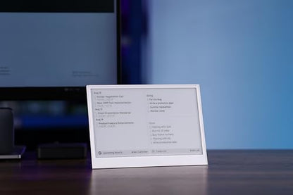 reTerminal E1001 7.5″ Monochrome ePaper Display, ESP32-S3 IoT Terminal with 3-Month Battery Life, SenseCraft No-Code HMI, WiFi & BLE, SD Card Support - size: Mono Display