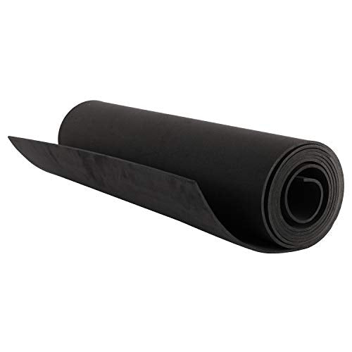 Artilife Closed Cell Foam Roll, Easy to Cut into Foam Sheets & Pads for Sound Insulation, Cushion & DIY Projects (1/8" T x 13" W x 80" L) - size: 80"L x 13"W x 0.1"Th