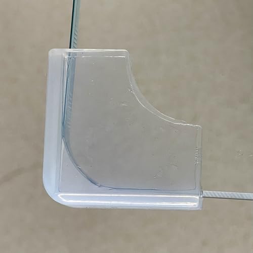 Silicone Clear Corner Protector Baby Proofing Single-Side Adhesive, 4 Count - size: 3/16x3/4 in (Width)