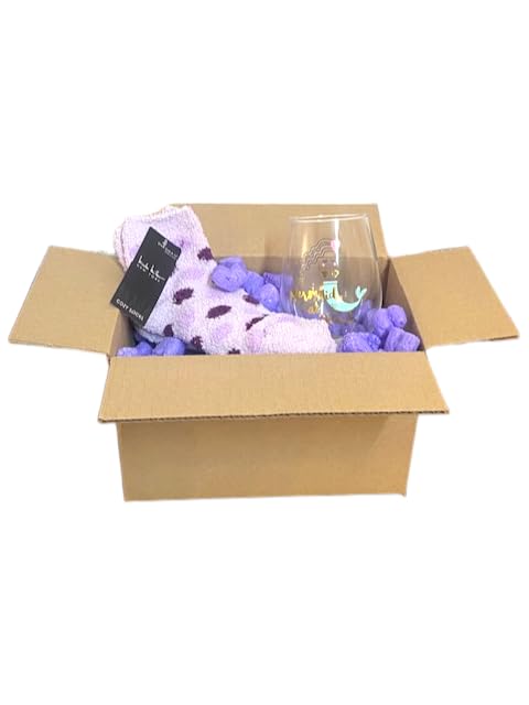 Bubblefast! Brand FunPak Plant Based Biodegradable Packing Peanuts, 1.5 cu ft Bag, Compostable (Purple Hearts) - color: Purple Hearts