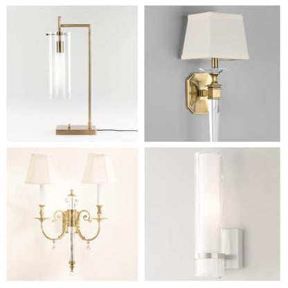 5 Inch Edison Bulb, 5000K Daylight White E26 Led Bulb 6W Dimmable, 800LM T10 T9 Clear Glass Tubular Light Bulbs, AC 120V Equal 80 Watt Bulbs for Chandelier Pendant Wall Light - 2Pack - size: 5 Inch 6W（2 Count)