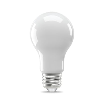 Feit Electric Enchance A19 LED Light Bulbs, 8.8W (60W Equivalent), 3000K Bright White, Dimmable, 90+ CRI, E26 Base, 17,000-Hour Lifetime, Residential or Commercial Bulb, A1960/930CA/FIL/4, 4-Pack