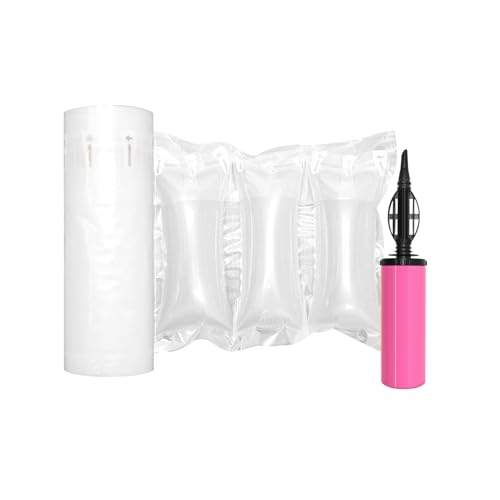 Air Pillows for Shipping with Pump Packaging Air Bags 200 Count Inflatable Shipping Supplies Box Filler Packing Materials Alternative to Packing Peanuts, Purse Stuffers for Shape 3.54" x 7.87" - size: 3.54"x7.87"(200 Count)