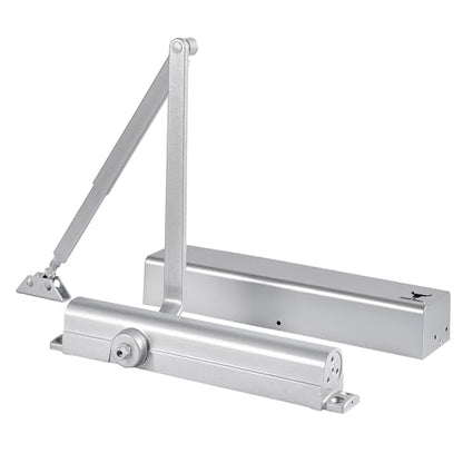 The Door Bull Series 8000 Commercial Grade 1 Hydraulic Door Closer - size: DC8016 Series, style: Silver