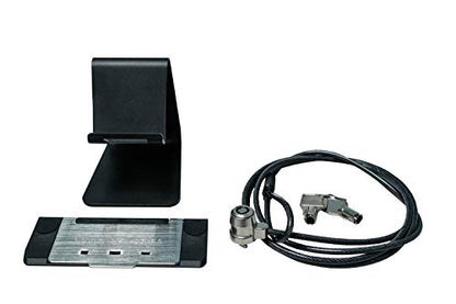 CTA Digital Tablet Security Kiosk Kit with Display Stand and Locking Cable - TAA Compliance - style: Rectangle base
