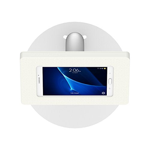 VidaMount White Enclosure and Floor Stand [Bundle] Compatible with Samsung Galaxy Tab A 7.0 - color: White, size: Galaxy Tab A 7.0