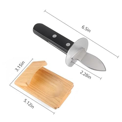 Oyster Shucker Set - Professional Stainless Steel Oyster Shucking Kit