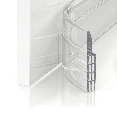 Door Draft Stopper, 2" W x 39" L, Transparent - color: Transparent