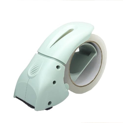 ABEL EVO Packing Tape Dispenser, Light Green, 2 Inch Wide Ergonomic Tape Gun for Packing Boxes, Shipping Moving Mailing Box Sealing Carton Packaging, Lightweight Hand-held Heavy Duty Tape Cutter - color: Light Green