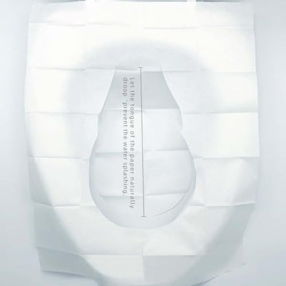 Individually Packed Disposable Toilet Seat Covers,10 Count Flushable Hygienic Protection Sheets,Universal Portable Sanitary Supplies for Public Places Travel and Daily Use