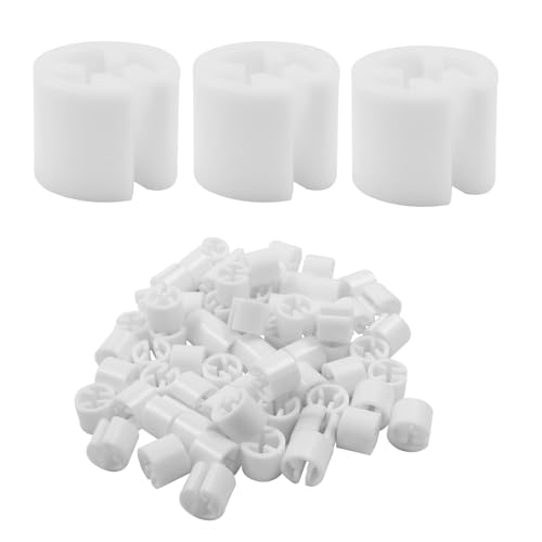 Clothes Hanger Marker Blank Clothing Tag Buckle, White, 100Pcs - color: White