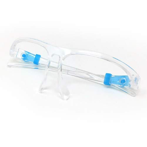 ArtToFrames Protective Face Shield 5 Pack, Kids Fun Masque Design, Fully Transparent Face and Eye Protection from Droplets and Saliva with Reusable Glasses and Replaceable Shield PPE - color: Kids Fun Masque, size: 5 Pack