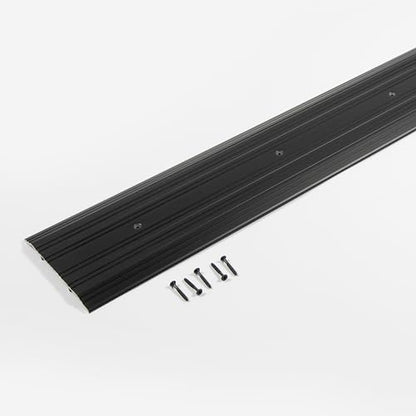 Aluminum Thresholds Extra Width 5"-6"-7"-8" Inch - Residential/Commercial use. Saddle/Handicap Easy Installing and Accessible/Fireproof Rated high-Quality (7"x48") - size: 7"x48"