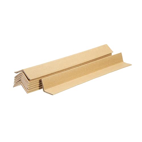 PATIKIL Adjustable Cardboard Corner Protector Package Frame Protectors L Shaped 300x30mm Thick 3mm for Art, Packing, Shipping, Pack of 50 - size: 300x30mm