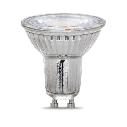 Feit Electric MR16 LED Reflector Light Bulb, 75W Equivalent, Dimmable, GU10 Base, 90+ CRI, 600 Lumen, Adjustable Color Temperature Track Lighting, 25,000-Hour Lifespan, BPMR16GU10753CCTCA/3, 3-Pack - style: 75-Watt + Adjustable White