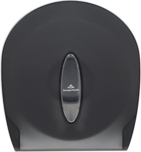Georgia Pacific 59009 Jumbo Jr. Bathroom Tissue Dispenser, 10 3/5x5 39/100x11 3/10 Translucent Smoke