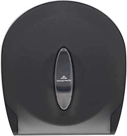 Georgia Pacific 59009 Jumbo Jr. Bathroom Tissue Dispenser, 10 3/5x5 39/100x11 3/10 Translucent Smoke