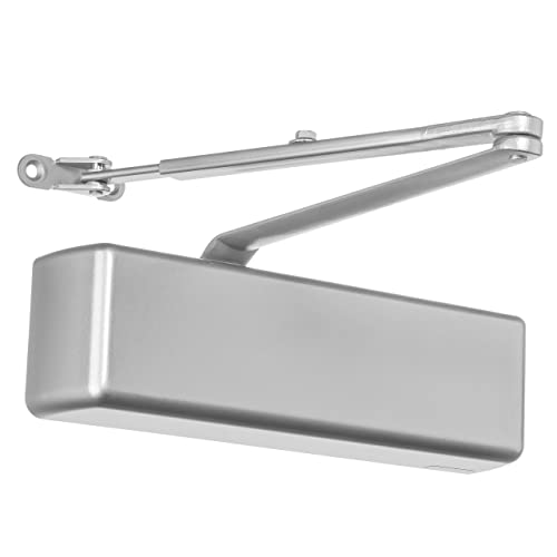Dynasty 4401 Series Door Closer, Sprayed Aluminum, Spring 1-6, ADA - style: Sprayed Aluminum