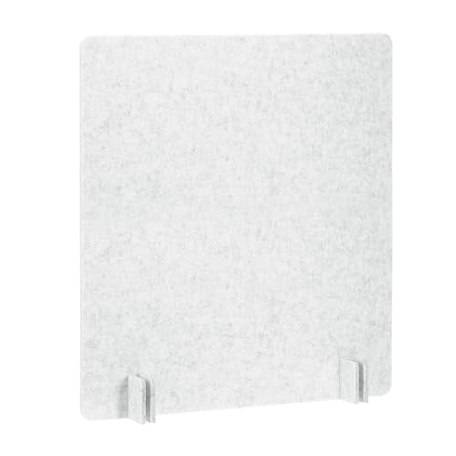 PATIKIL Desk Dividers 24" x 24",with 4Pcs Support Feet, Light Gray Style B - color: Light Gray Style B, size: 24" x 24"