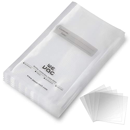 Wevac Vacuum Sealer Bags 11x16" 100 Gallon for Food Saver Vacuum Machine - size: 11"x16" 100 Count