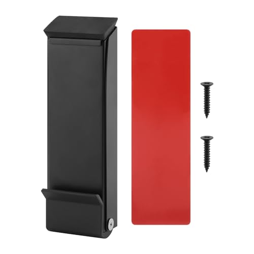 Kickdown Door Stopper, Stainless Steel Door Holder Door Stops for Bottom of Door Hold Open Folding Door Stop Heavy Duty Door Stops(Black)