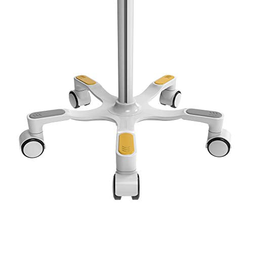Medical Floor Stand – CTA Medical Grade Floor Stand w/Paragon Premium Locking Enclosure for iPad 11 (A16) - Pro 11-inch M4 - Air 11-inch M3- iPad 10th Gen - Galaxy Tab & More Tablets - (PAD-MEDVFSE)